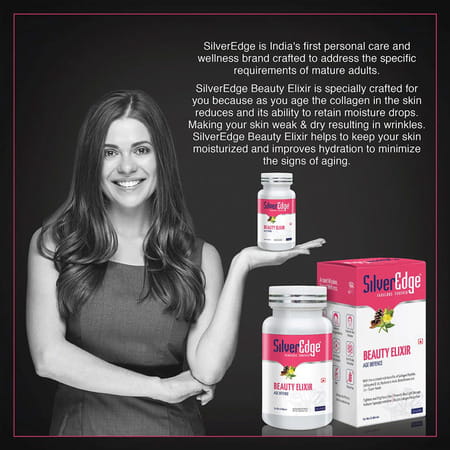 Silveredge Beauty Elixir (Age Defence) For Men & Women | 30 Tablets