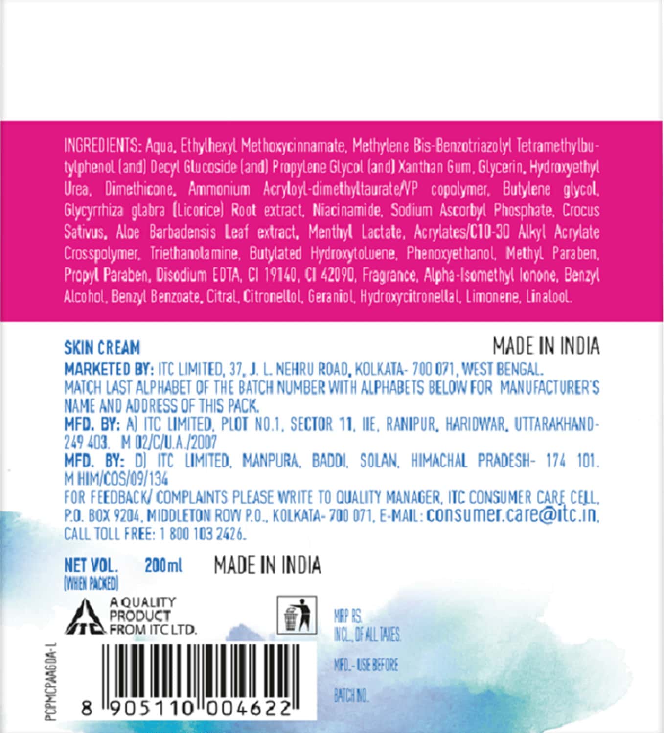 Buy CHARMIS DAILY NOURISHING SOFT CREAM WITH VITAMIN C SAFFRON EXTRACTS