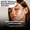Healthbest Sunscreen Spf 50 Pa++++ For Teens Uva Uvb And Blue Light Protection - 100Ml