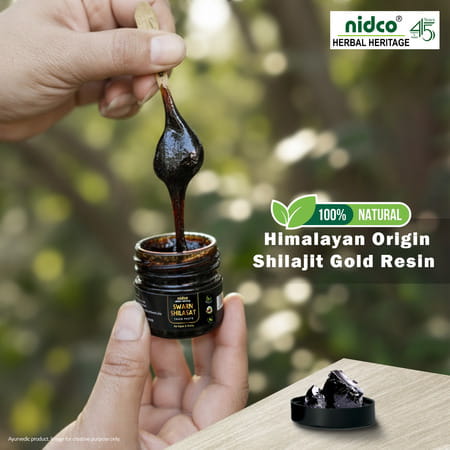 Nidco Shilajit Gold Resin - 25 Gm