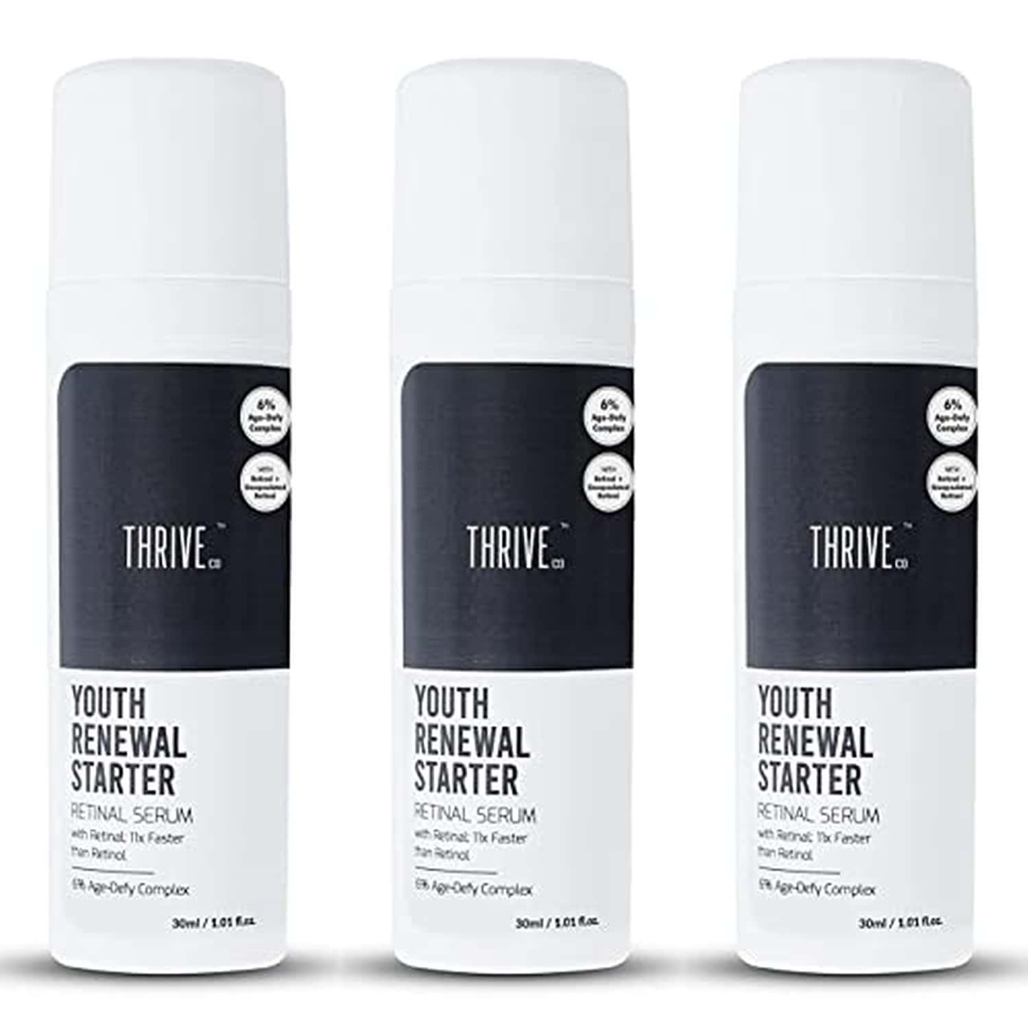 Thriveco Youth Renewal Serum Starter | Anti-Ageing | For Unisex 30ml X Pack Of 3