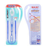 Maxi Expert Toothbrush & Tongue Cleaner-Oral Hygiene Kit (Pack Of 12)