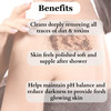 Vigini Exfoliating Coffee Scrub Body Wash Gel For Skin Lightening Brightening Whitening Tan Removal