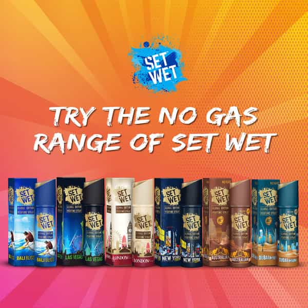 Set Wet Charm Avatar Deodorant & Body Spray Perfume For Men 150 Ml (Pack Of 2)