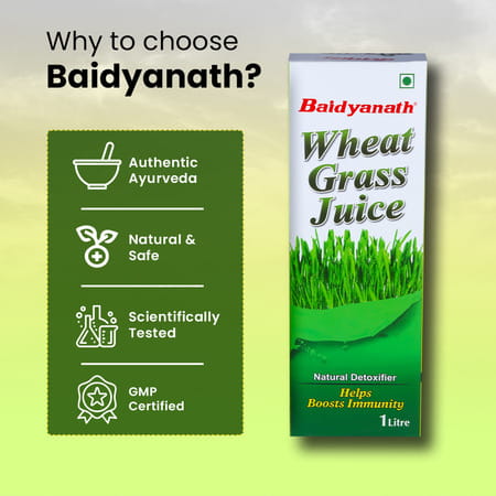 Baidyanath Wheatgrass Juice 1 Ltr