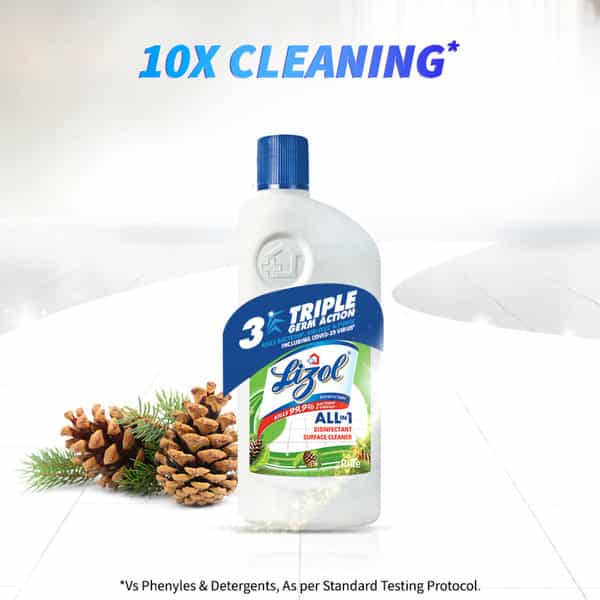 Lizol Pine Disinfectant Floor Cleaner Liquid Bottle Of 500 Ml