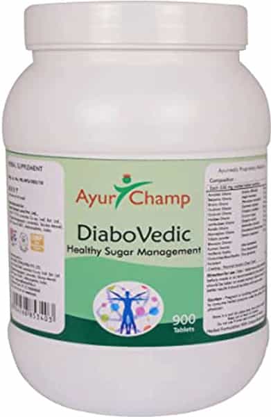 Ayur Champ Diabovedic - 900 Tablets
