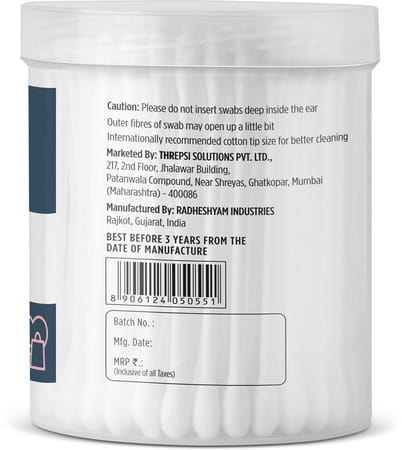 Liveasy Cotton Buds 100 Sticks/200 Swabs