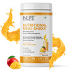 Inlife Meal Replacement Shake For Weight Management | Nutritional Meal Protein Powder | 500G(Mango)