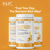 Inlife Meal Replacement Shake For Weight Management | Nutritional Meal Protein Powder | 500G(Mango)