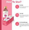 Go Woo 100% Pure Rose Geranium Oil Virgin & Undiluted 30 Ml