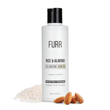 Peesafe Furr Rice And Almond Volumizing Hair Oil