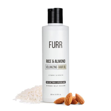 Peesafe Furr Rice And Almond Volumizing Hair Oil