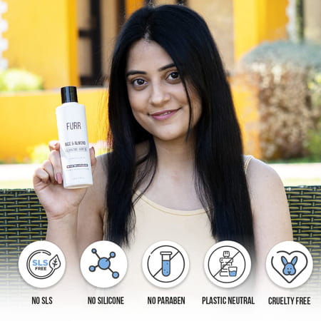 Peesafe Furr Rice And Almond Volumizing Hair Oil