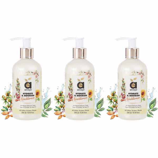 Anveya Hydrate & Nourish Conditioner 250Ml X Pack Of 3