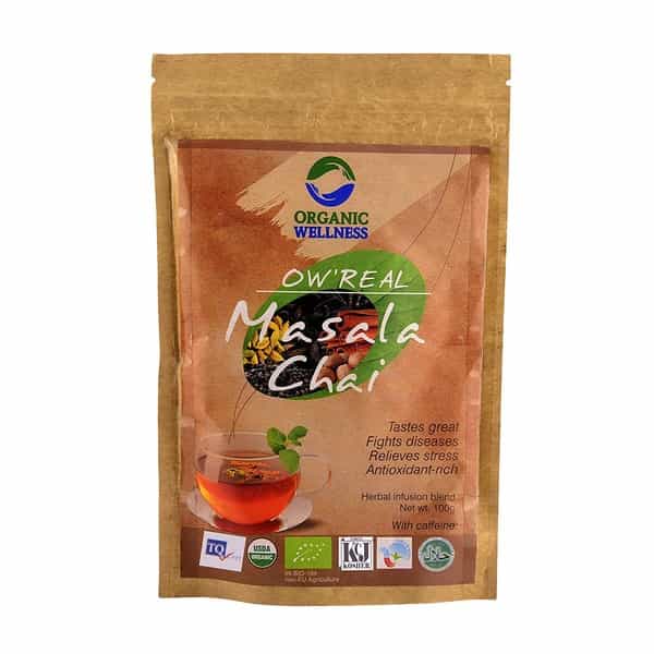 Organic Wellness Owreal Masala Tea 100 Gm