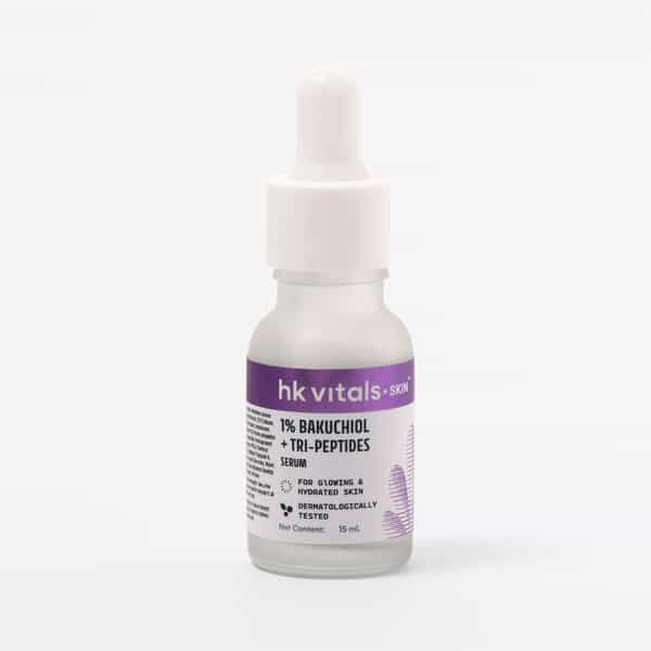 Hk Vitals 1% Bakuchiol Serum | 15 Ml |Retinol Alternative | For Glowing & Hydrated Skin