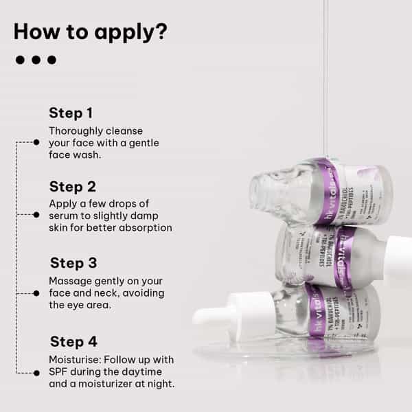 Hk Vitals 1% Bakuchiol Serum | 15 Ml |Retinol Alternative | For Glowing & Hydrated Skin