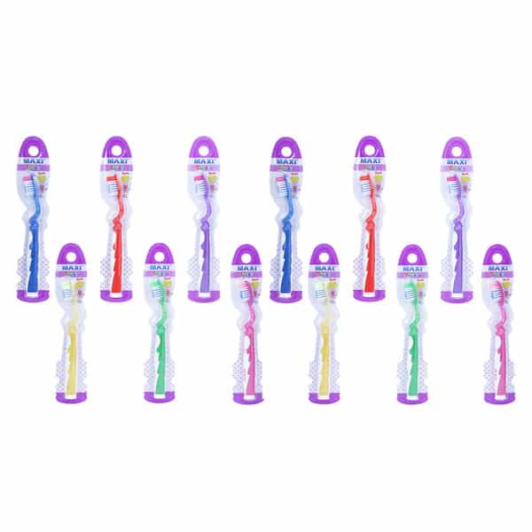 Maxi Twisty Junior Toothbrush (Pack Of 12)