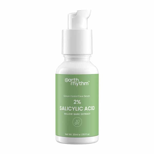 Earth Rhythm 2% Salicylic Acid - Sebum Control Serum Willow Bark Extract - 30 Ml