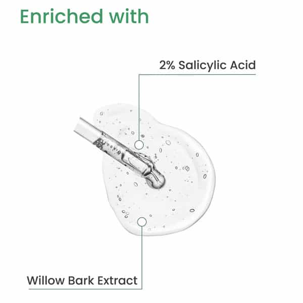 Earth Rhythm 2% Salicylic Acid - Sebum Control Serum Willow Bark Extract - 30 Ml
