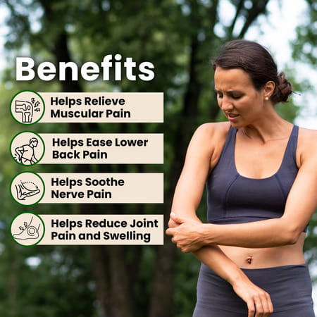 Baidyanath Mahavishgarbh Ayurvedic Tail | Muscular & Joint Pain | Mobility & Stiffnes - 100ml