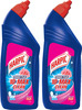 Harpic Disinfectant Toilet Cleaner Liquid Rose - 1 L (Pack Of 2)