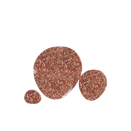 Color Fx Hyper Gloss Top Coat Rose Gold Glitter Finish 21 Toxin Free Non Yellowing 9 Ml Nail Enamel