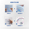 Harpic Power Fresh 6 Toilet Cleaner Rim Block Marine Splash - 35 G