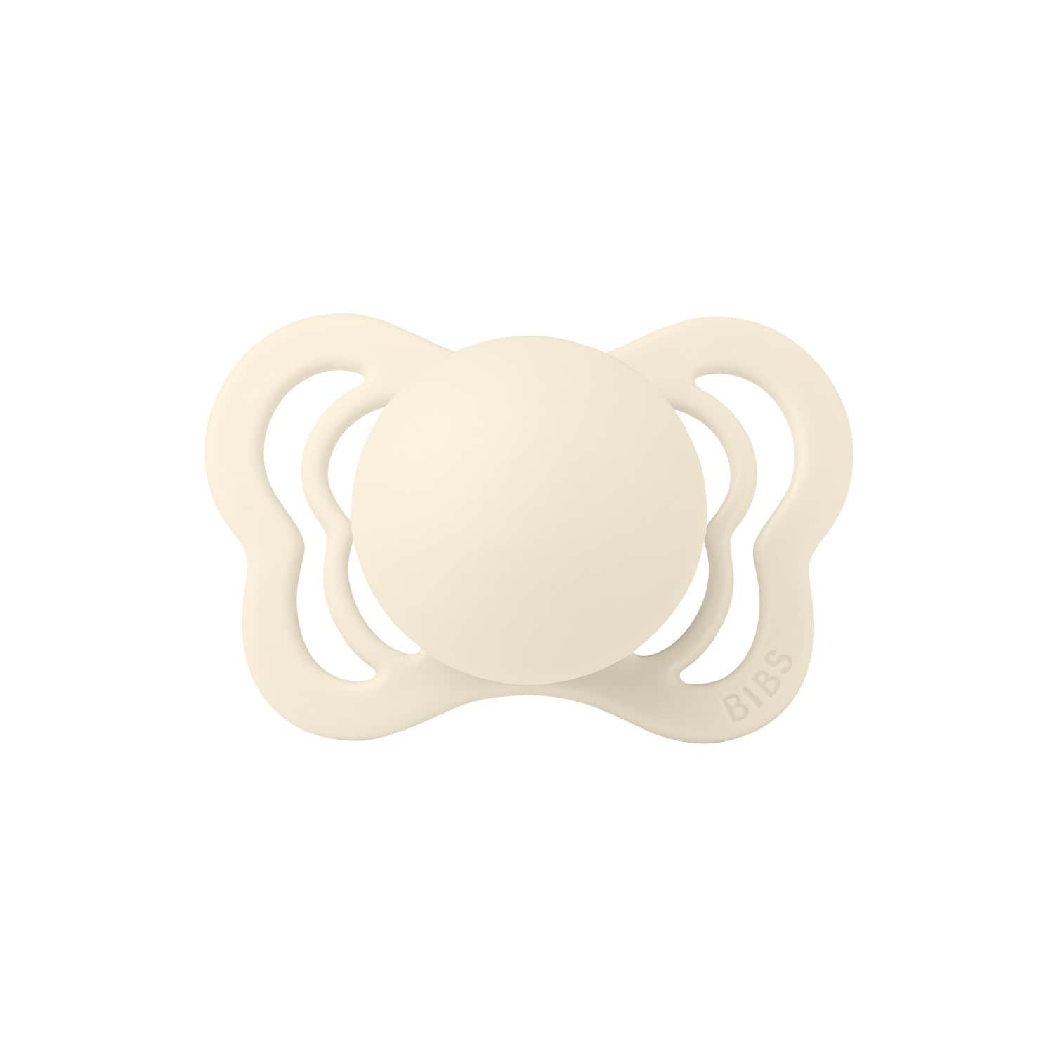 Bibs Couture Silicone Size 1 Ivory - 0+ Months