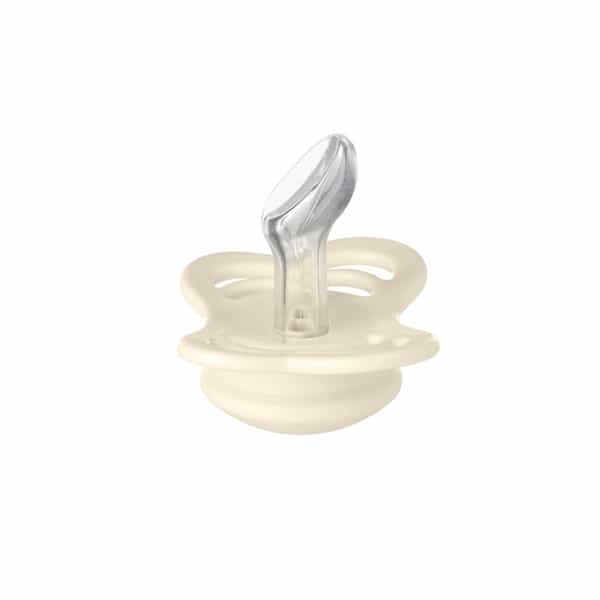 Bibs Couture Silicone Size 1 Ivory - 0+ Months