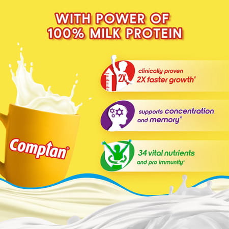 Complan Nutrition And Health Drink Creamy Classic 200gm Jar