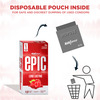 Manforce Epic Pleasure Long Lasting Premium Condoms Raspberry Flavour Disposable Pouch 10'S
