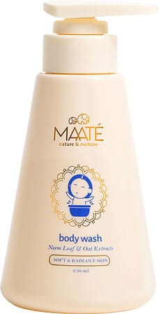 Maate Baby Bodywash Contains Oat Neem And Licorice Extracts -250ml