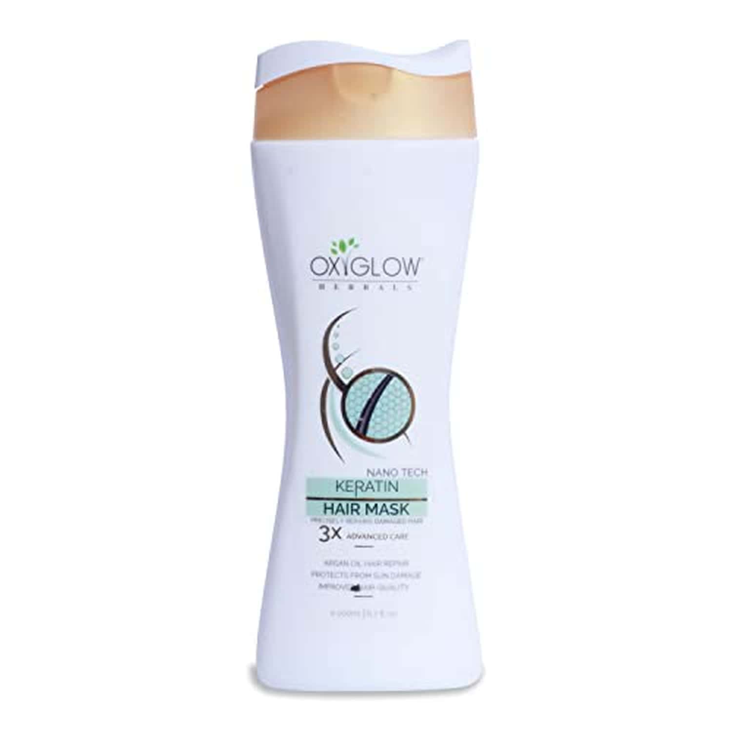 Oxyglow Herbals Keratin Hair Mask 200 Gm (Pack Of 1) Precisely Repairs Damaged Hair