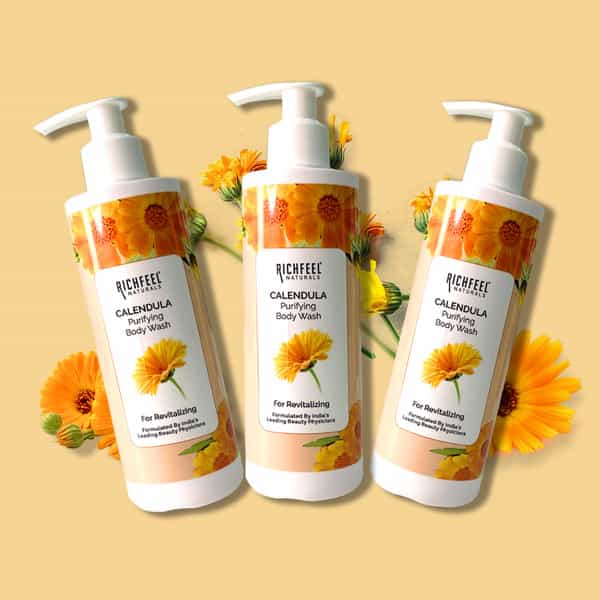 Calendula Body Wash 200 Ml Pack Of 3