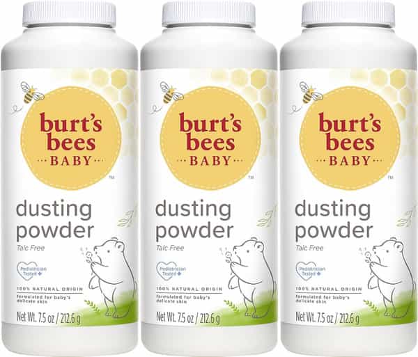 Burts Bees Baby Dusting Powder | Talc-Free Baby Powder | 212.6 G Each | Pack Of 3