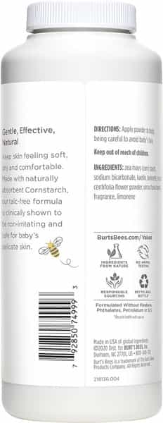 Burts Bees Baby Dusting Powder | Talc-Free Baby Powder | 212.6 G Each | Pack Of 3