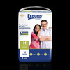 Elduro Unisex Adult Diaper With Diamond Core Technology And Wetness Indicator (Medium | 10 Diaper)