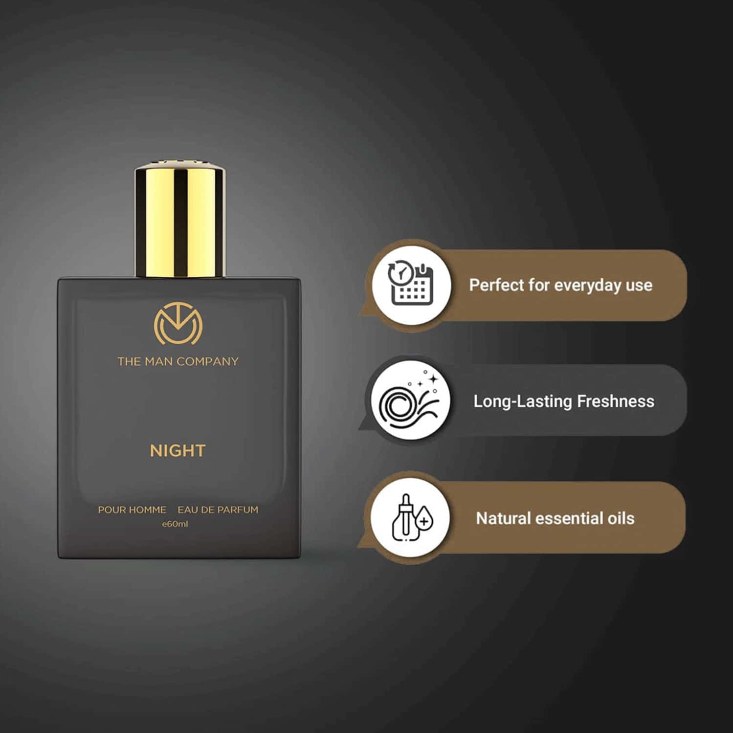 Buy THE MAN COMPANY NIGHT PERFUME FOR MEN EDP ( EAU DE PARFUM ) FOR