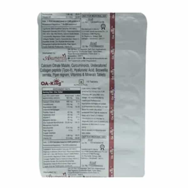Oa King Tablet 10 No's