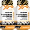 Musclexp Glucosamine + Chondroitin + Msm + Hyaluronic Acid Daily Vital 60 Tablets (Pack Of 2)