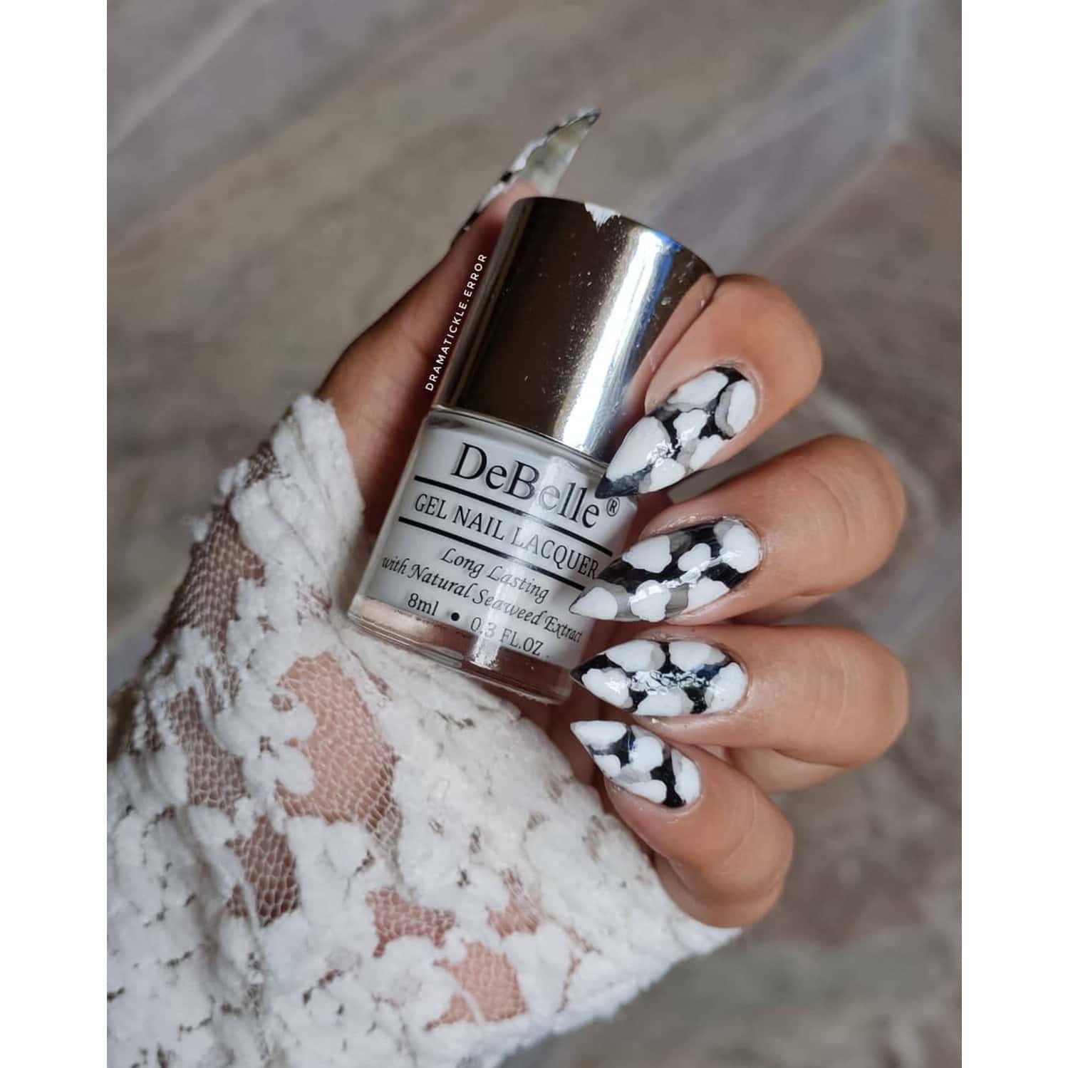 Buy DEBELLE GEL NAIL LACQUER VANILLA CROISSANT ONE COAT WHITE NAIL