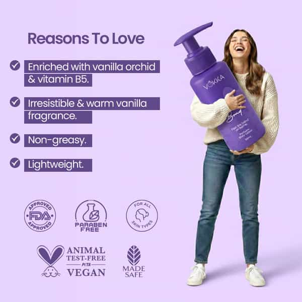 Vokka Bond Perfume Body Lotion 50Ml | Classic Lavender Woody Fragrance