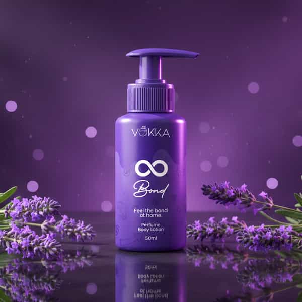 Vokka Bond Perfume Body Lotion 50Ml | Classic Lavender Woody Fragrance