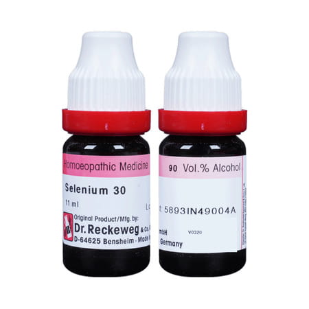 Dr. Reckeweg Selenium 30 Ch 11ml ( Pack Of 2)