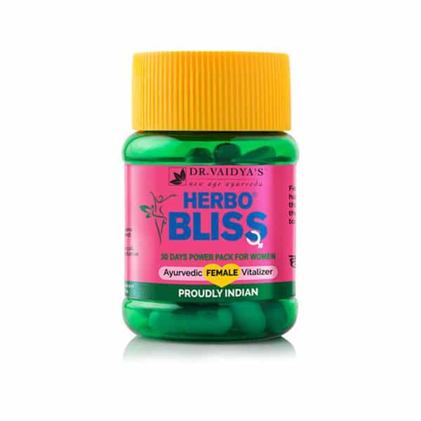 Dr. Vaidya's Herbobliss Ayurvedic Female Vitalizer - 30 Capsules