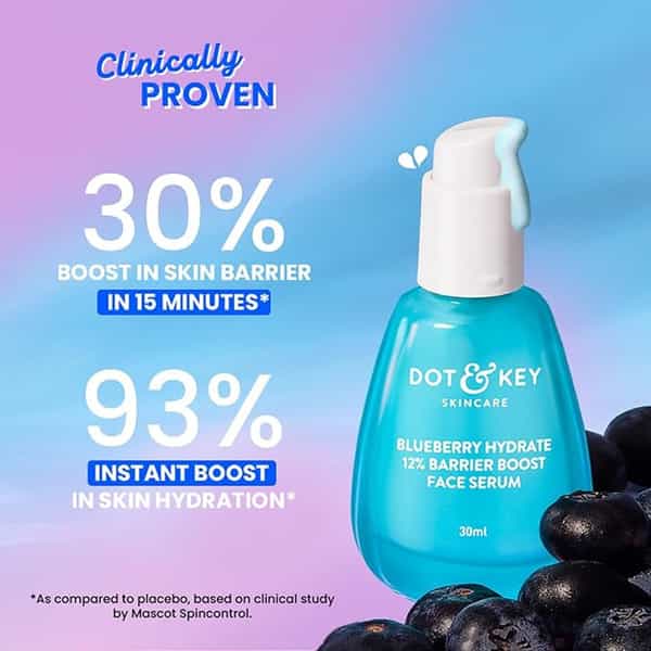 Dot & Key Blueberry Hydrate 12% Barrier Boost Serum With 7 Ceramides | 30Ml