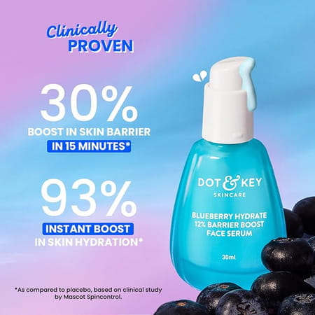 Dot & Key Blueberry Hydrate 12% Barrier Boost Serum With 7 Ceramides | 30Ml
