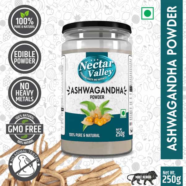 Nectar Valley Ashwagandha Powder | Helps To Boost Immunity | Indian Ginseng Powder | 250G